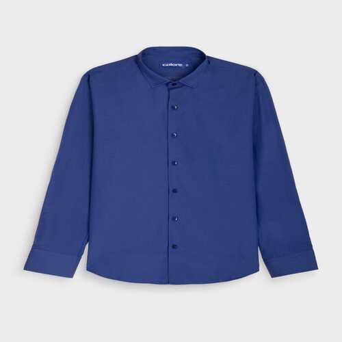 Camisa Formal/Casual de Hombre Azul